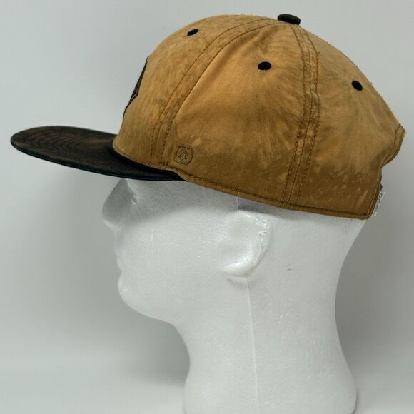 Coal Headwear 2002 Hat Baseball Cap Bleach Tie Dye Spotted Snapback Tan Beige - Picture 7 of 10